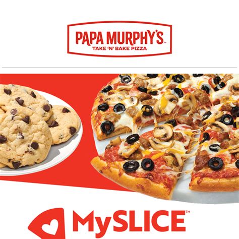 Visit the company’s website by clicking “Get This Offer (External Website)”. Hit “Join Now”. Sign up for a free account with name, zip, contact details, date of birth and a password. Your account will be credited with $10. Redeem on a pizza of $10 or less to enjoy at your local Papa Murphy’s ! . Myslice papa murphy
